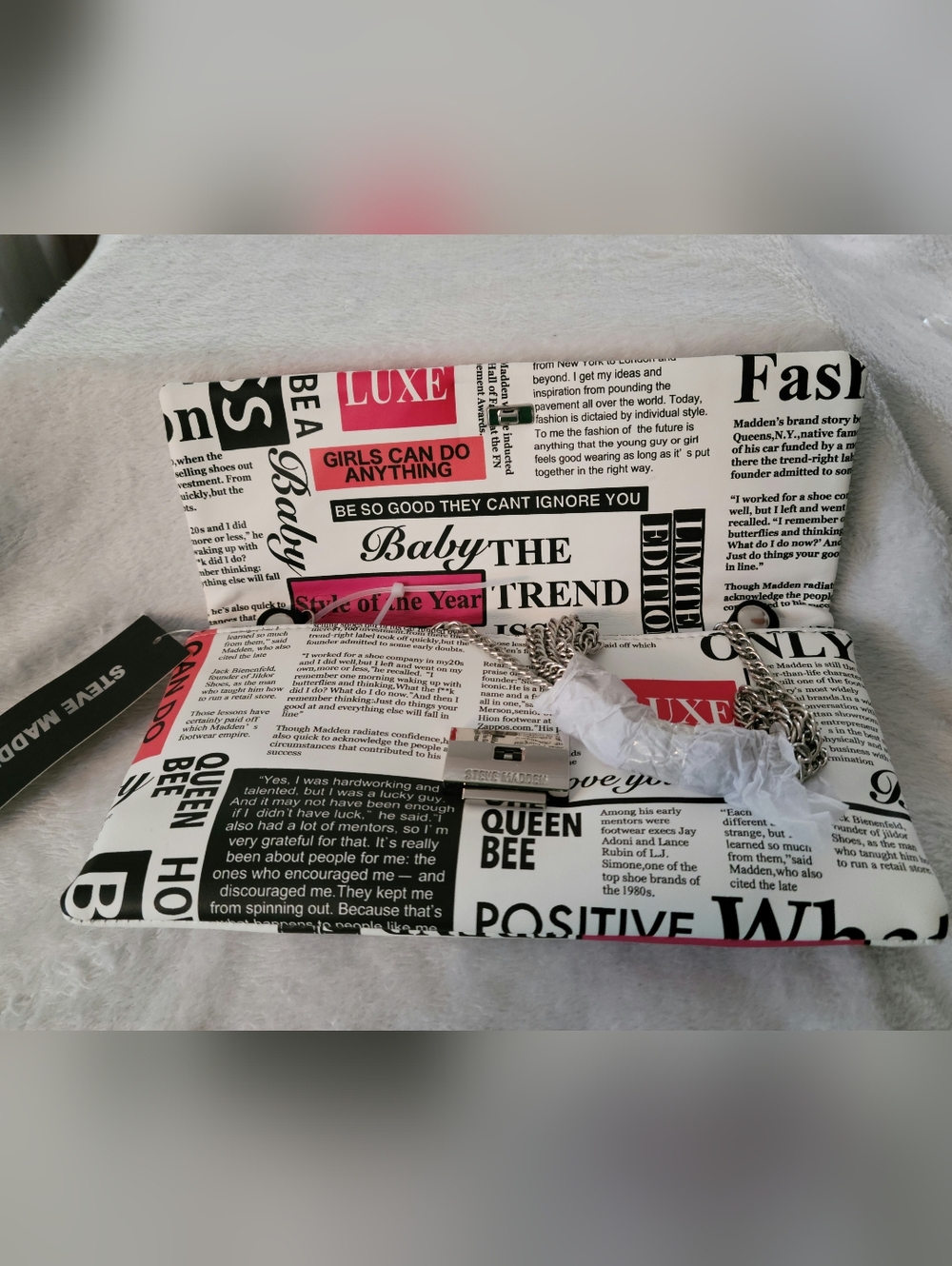 Steve Madden Bsublime Clutch - Picture 2 of 7